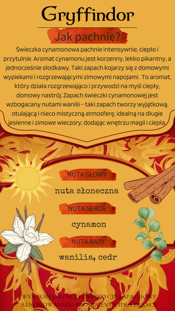 <span><em>Gryffindor</em></br/> ✦ magia cynamonu ✦ - obrazek 3