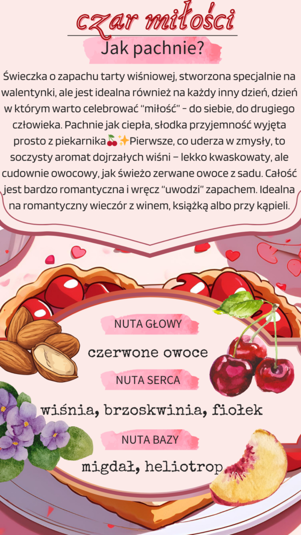 <span><em>Czar miłości</em> </br/>✦ tarta wiśniowa ✦ - obrazek 4