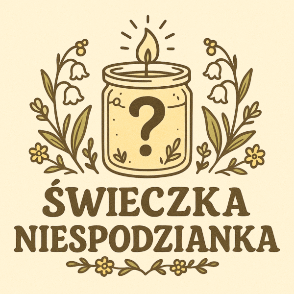 <span><em> świeczka niespodzianka</em> </br/>✦ piękny zapach ✦