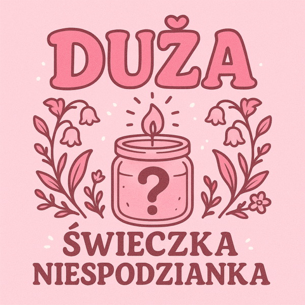 <span><em>DUŻA świeczka niespodzianka</em> </br/>✦ piękny zapach ✦